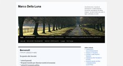 Desktop Screenshot of marcodellaluna.info