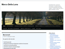 Tablet Screenshot of marcodellaluna.info
